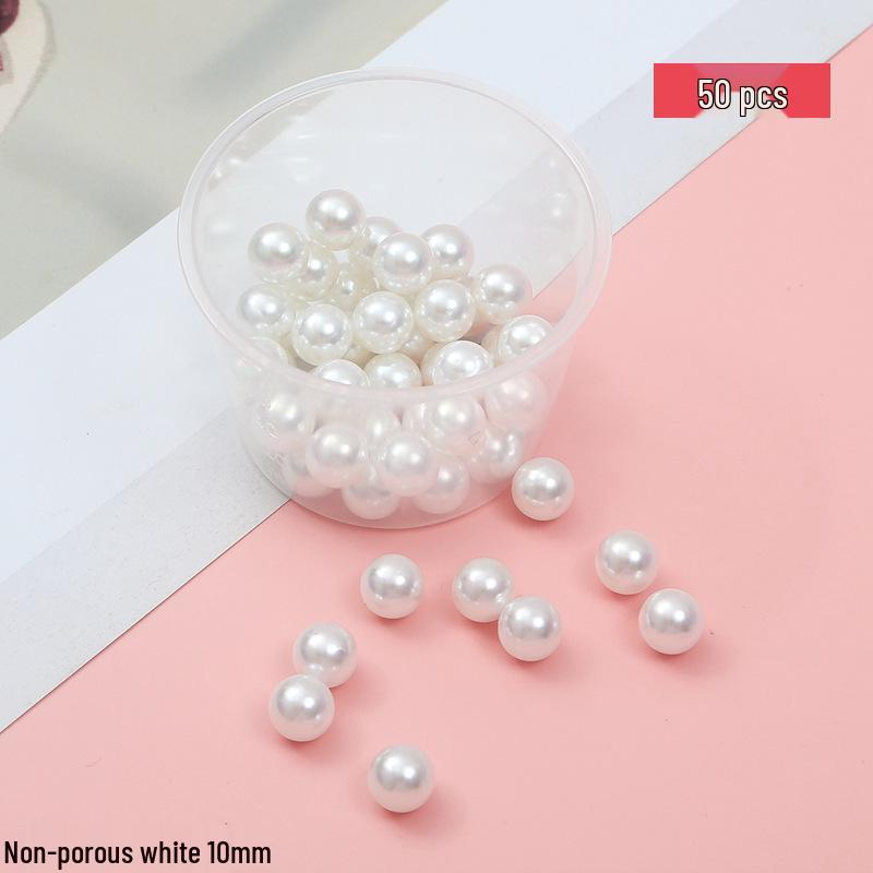 

Высокоглянцевые бусины из искусственного жемчуга для изготовления украшений своими руками: Бусины без отверстий для самодельных браслетов и ожерелий