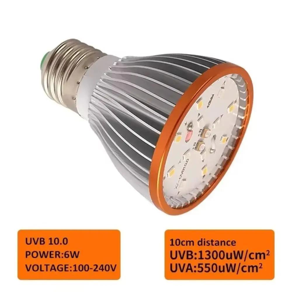 Lamp Spot LED Reptile Light Bulb Full Spectrum 5.0/10.0 UVA UVB Terrarium Lamp E27 Lighting Small Pet Heating Bulb Night Vision