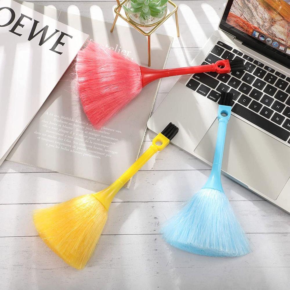 Delicate Anti Static Mini Fluffy Laptop Cleaner Desktop Cleaning Tool Dusting Wand Keyboard Brush