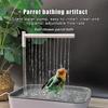 Hot Sale New Automatic Parrot Bird Bath Tub USB Electric Pet Circulating Water Bathtub Shower Fountain Pet Supplies