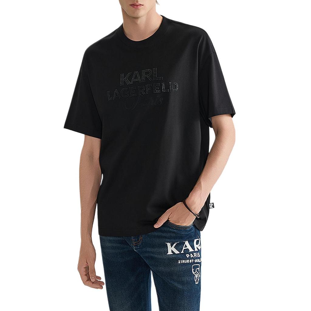 Karl Lagerfeld T Shirt Men's Black M22O1701999