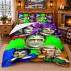 The Munsters Pattern Bedding 3Pcs Set Bed Sheet And Pillowcases For Indoor Bedroom