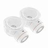 Wearable Breast Pump Hands Free Electric Breast Pump for Breastfeeding 4 Modes 12 Suction Level Low Noise Built-in Battery with