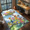 Digimon Adventure Washable Rug Carpet Large Area Rugs Non Slip Printed Floor Mat for Gamer Room Home -xia68