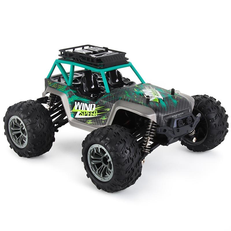 

1:18 4WD High Speed RC Off-Road Car, 36km/h 2.4G Remote Control Monster Truck with PVC Shell for Kids Boys