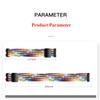 Geflochtenes Nylon-Schlaufenarmband für Huawei Band 10 9 8 Verstellbares Armband mit magnetischem Verschluss für Huanwei Band 10/9 Armbandzubehör