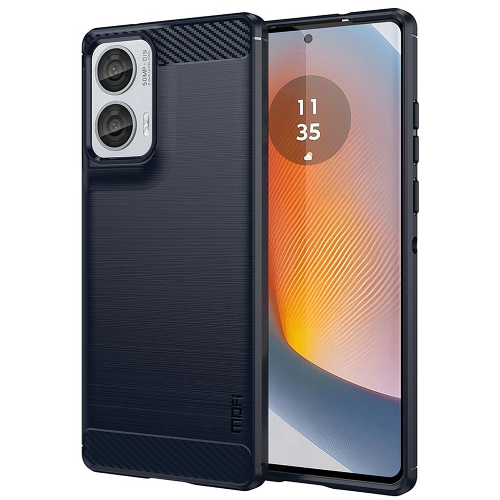 MOFI JK TPU Series-1 For Motorola Moto G85 5G/S50 Neo 5G Case Carbon Fiber TPU Phone Cover