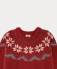 Sseomweeobeoteo Snow Alpaca Nordic Knit - Red