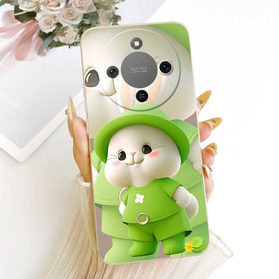 For Honor X9d Case Magic8 Lite Cute Fashion Cartoon Cover Soft TPU Phone Case For Honor Magic 8 Lite X 70 HonorX9d HonorX70 Bags