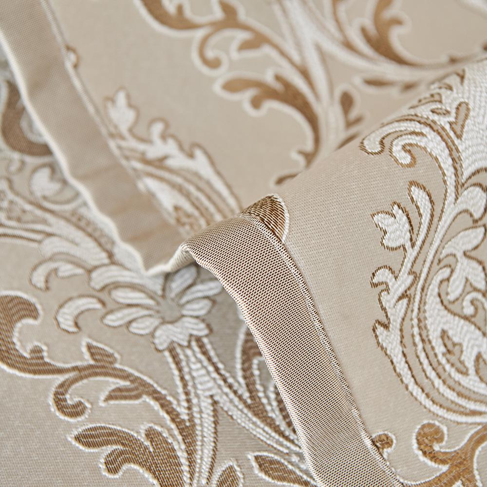 Funda de Cojín de Sofá Jacquard Antideslizante Cuatro Estaciones - Estilo Europeo, Lujo Ligero, Diseño Moderno