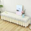 TV Cabinet Cover Double-layer Dust Cover New Lace Universal Cover Tablecloth Rectangular Living Room TV Cabinet Tablecloth