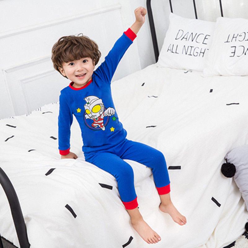 Boys' Spiderman Fleece Pajama Set - Warm Winter Long Johns & Cozy Autumn Homewear