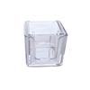 1Pc Transparent Acrylic Billiard Chalk Protection Box Anti-Fouling Moisture-Proof Single/Two Chocolate Powder Storage Box