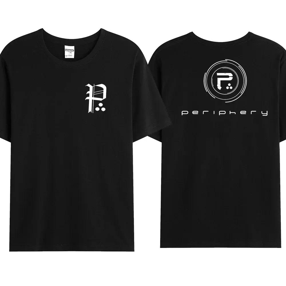 

2025 Периферия Град Стэн Горячая Распродажа Новая Летняя Высококачественная Футболка Повседневная Черная 100% Хлопок Уличный Хип-Хоп Двусторонняя Майка Футболки 4XL