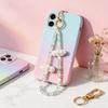 Colorful Cloud Square Phone Lanyard With Handmade Pvc Material For Women And Men