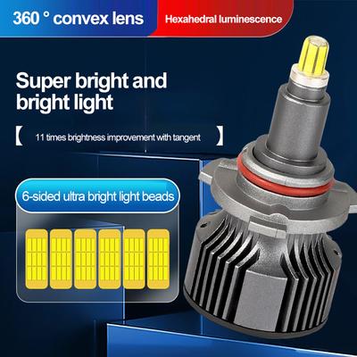 Car LED Headlight Bulbs H7 LED H11 9005 9012 Auto LED Lamp Fog Bulb 72 CSP Chips 120W 20000LM 6000K 12V