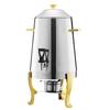 VEVOR Stainless Steel Beverage Dispenser, 13L Drink Dispenser with Alcohol Burner