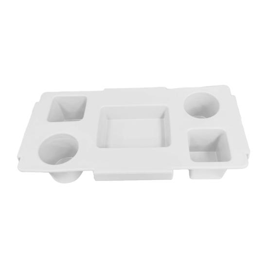 

Верхний подстаканник для сумки Bogg, держатель для телефона, поднос для хранения, верх сумки, органайзер для чашек, коробка для хранения для стакана Stanley, пляж, кемпинг, путешествия белый