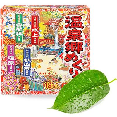 Sal de baño de viaje para aguas termales, 30 g, 18 unidades