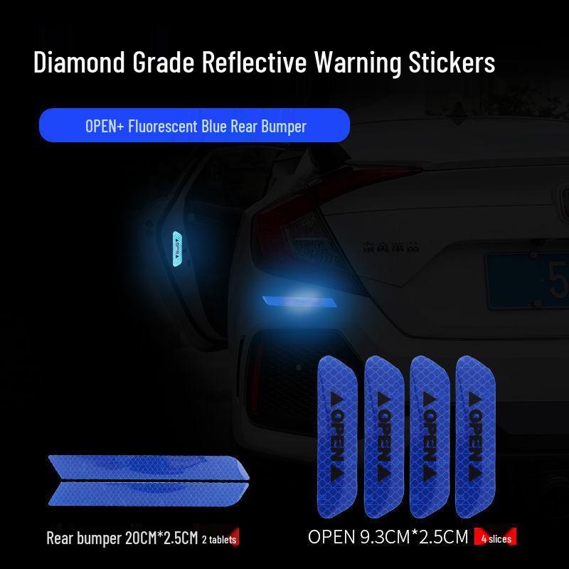 Reflective Car Door Warning & Decorative Strip