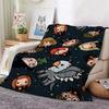 Magic Hermione Theme Printed Blanket Cozy Comfortable Throw Blanket For Living Room Sofa Nap Lightweight Home Decor Great Holiday Gift
