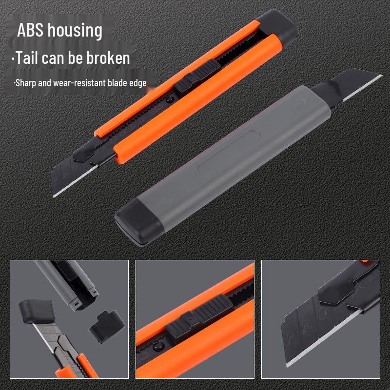 Couteau utilitaire à manche en plastique Cross708 - Ouvre-boîte Art & Artisanat Fait main