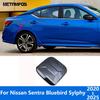 For Nissan Sentra Bluebird Sylphy -2024 2025 Carbon Fiber Fuel Tank Cap Gas Oil Filler Cover Trim Accessories Car Styling