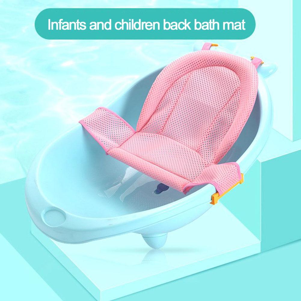 Home Neugeborenes Baby Badewanne Verstellbar Antirutsch Für Badewanne Sitz Schlinge Netz Bett