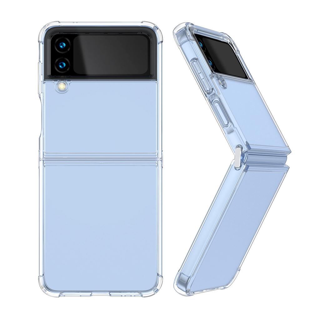 For Flip4 Case Clear, HD Crystal Slim Non- Shockproof Protective Phone Cases For C 5G