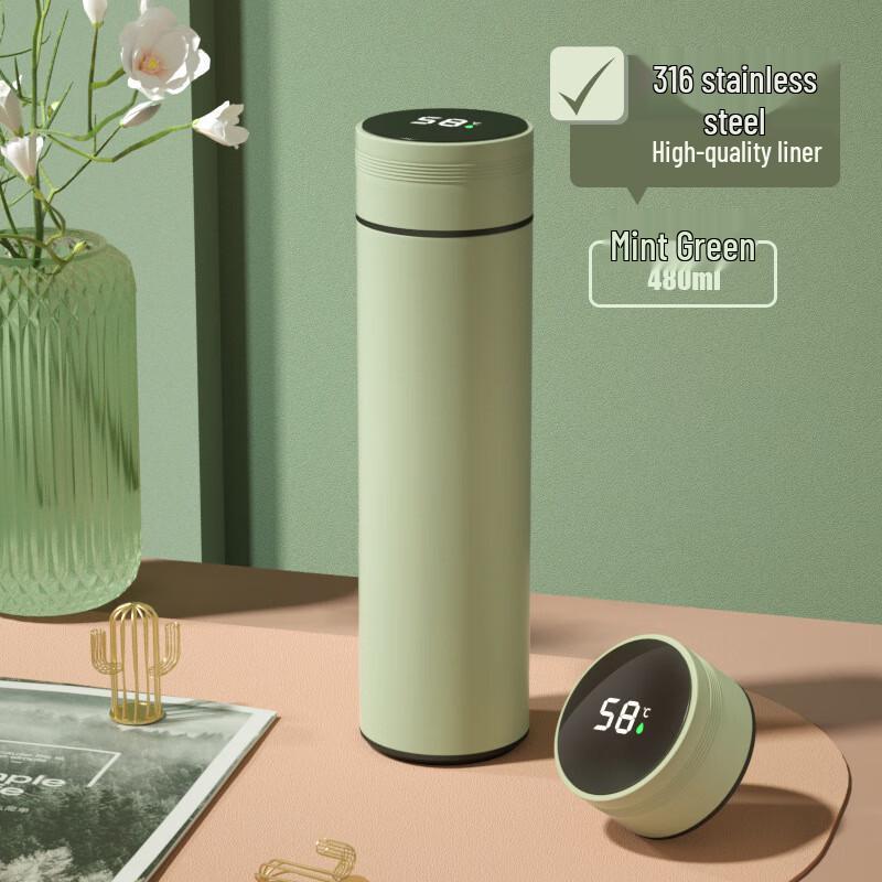 WA Smart Tea Infuser Thermos 316 Smart Temp Display