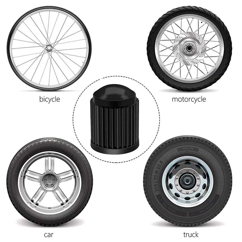 BFL1 100Pcs/Lot Wearproof Plastic Auto Wheel Tyre Tire Valve Stem Caps Covers, Artight Seal Heavy Duty, on The Nipple Car Accessries