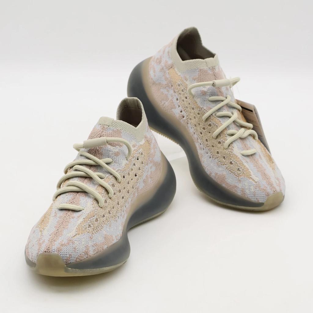 FZ1269 adidas Yeezy Boost 380 Pepper Light Grey Beige Red Sand Brown (Men's)