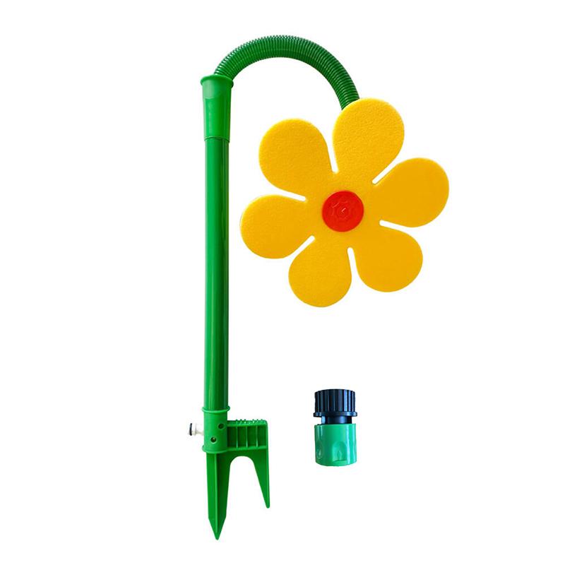 Sun Flower Sprinkler Showerhead Water Dispenser Shaking Showerhead Water Dispenser Garden Children's Play Lawn Garden Sprinkler