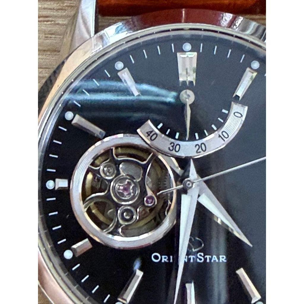 Used ORIENT STAR DA02-C0-B Open Heart Automatic Winding