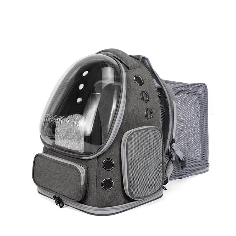 Large Capacity Breathable Cat Backpack - Portable Space Capsule Design for Outings