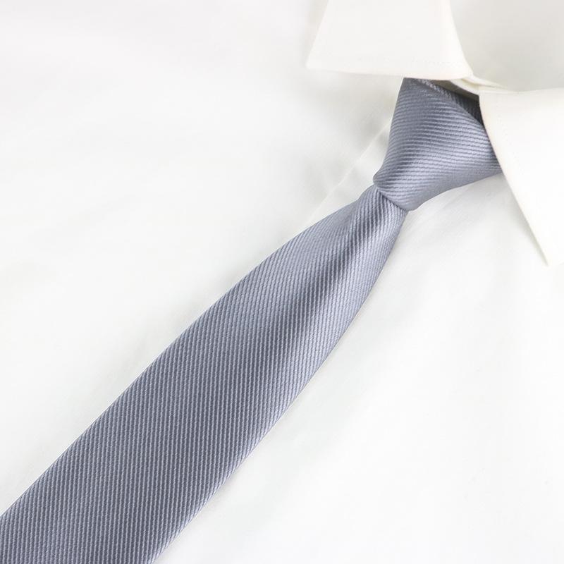 Tie Men'S Formal Business 5Cm Wedding Work Vocational Student Tie, Fixed