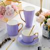 High Bone China Large Capacity High Cup Macaron Simple Water Cup Household Ceramic Coffee Cups Coffee Mug    Mugs Coffee Cups