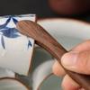Premium Wood Food Serving Tong Sturdy Odorless Easy Grip Non-slip for Toast Cheese Fruit Outdoor Picnic