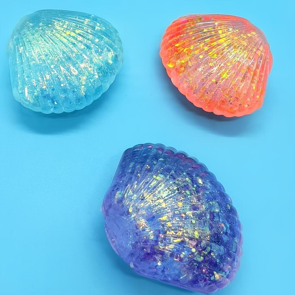 Beautiful Shell Slow Rebound Squishy Toy, Ocean Pet Soft Stress Ball, High Texture Perfect Gift for All Ages
