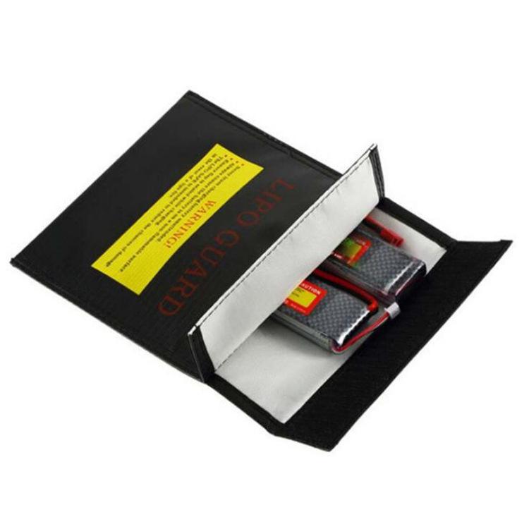 Large Flame-Retardant Fireproof Bag for Lithium Battery Charging Protection, 230x300mm