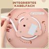 Electric Kettle, 1.7L, Quick Boil Function, 2.2kW, Cordless with Removable Anti-Scale Filter, Light Pink