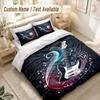 Music Guitar Bedding Set, 1 Duvet Cover & 2 Pillowcases Soft Comfortable Bedroom Home Textile Decor