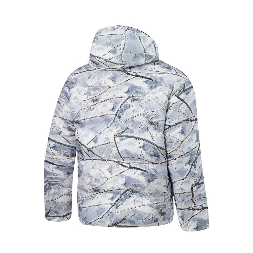 Li Ning Badfive Lockere Kapuzen-Daunenjacke mit Logo für Herren Oberbekleidung AYMV353-1