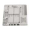 7 Step Ruler Transparent Caliper Interpretation Measurement Ruler For EKG Interpretation Transparent EKG Calipers Measuring Tool