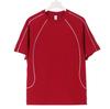 Summer Raglan Color Block Short Sleeve T-Shirt, Trendy American High Street Brand, 250g Pure Cotton, Loose Casual Fit