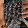 Foggy Blue-Purple Iolite Round Crystal Beads for DIY Jewelry