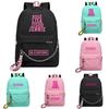 Stylish And Durable Blackpink-inspired Backpack For Students