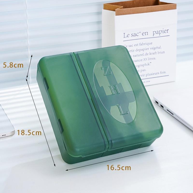 Multi-function Desktop Layer Data Cable Storage Box Phone Charger Charging Cable Finishing Box Wire Cable Organizer
