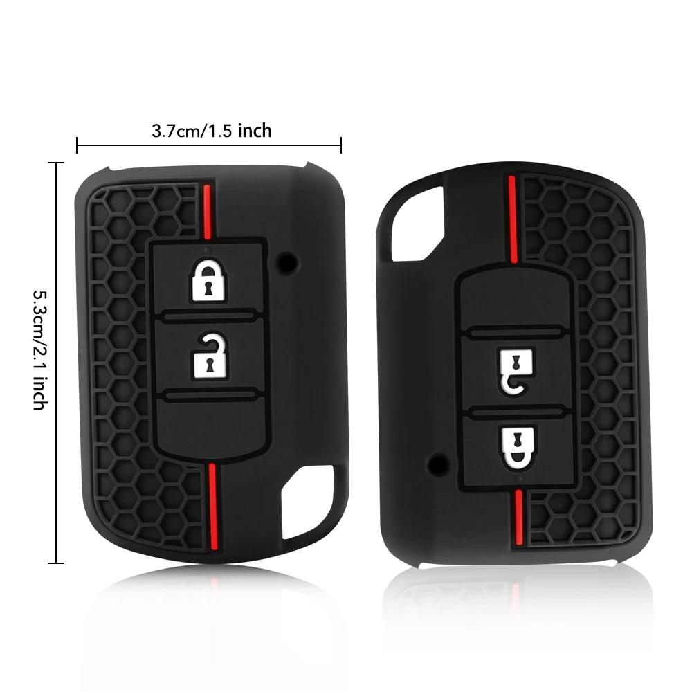 Car Key Cover Case For Mitsubishi ASX ASH Outlander Lancer EX Galant Pajero L200 2 Button Keyring Protector