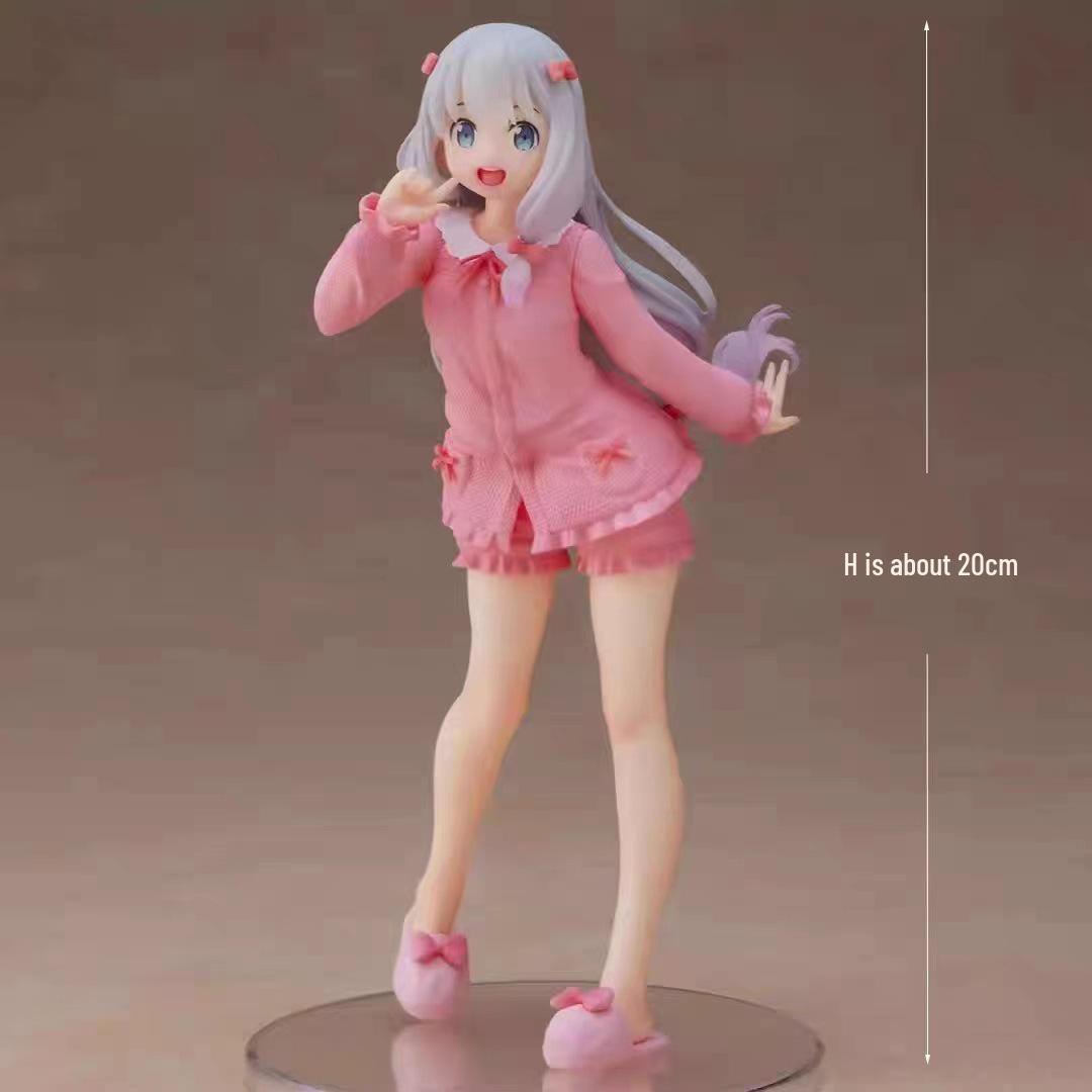 Eromanga Sensei Izumi Sagiri Pink Pajamas Figure - Cute and Stylish Ornament